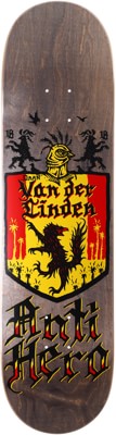 Anti-Hero Daan Coat Of Arms 8.28 Skateboard Deck - black - view large