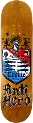 Anti-Hero Doobie Coat Of Arms 8.62 Skateboard Deck - brown - view large