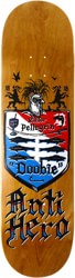 Anti-Hero Doobie Coat Of Arms 8.62 Skateboard Deck - brown