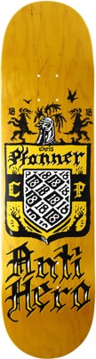 Anti-Hero Pfanner Coat Of Arms 8.4 Skateboard Deck - yellow - view large