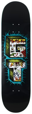 Anti-Hero Taylor Stacked 8.38 Skateboard Deck - teal - view large