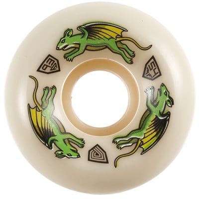 Powell Peralta Nano Rat Dragon Formula V6 Skateboard Wheels - white (93a) - view large