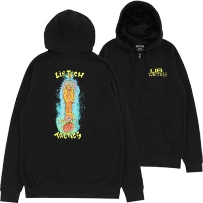 Tactics Lib Tech x Tactics Zip Hoodie - black - view large