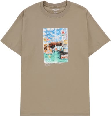 Tactics Burnside 11:11 T-Shirt - light brown - view large