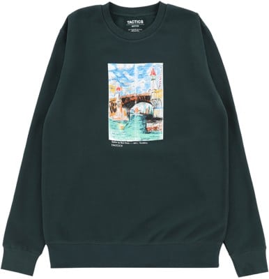 Tactics Burnside 11:11 Crew Sweatshirt - green - view large