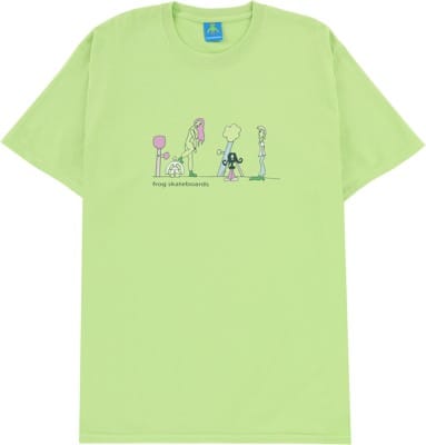 Frog Memories1000 T-Shirt - lime - view large