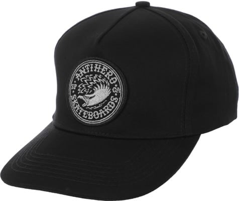 Anti-Hero Eagle Round Snapback Hat - black/charcoal - view large