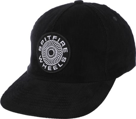 Spitfire Classic 87' Swirl Patch Snapback Hat - black/white - view large