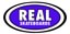 Real Oval SM 3" Sticker - blue