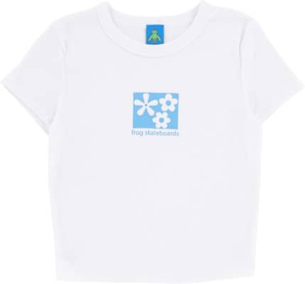 Frog Women's Flower Baby T-Shirt - white - view large