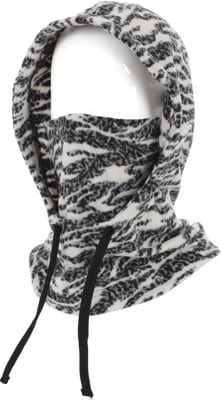 Burton Burke Hood Face Mask - zebra camo - view large