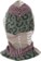 Burton Burke Hood Face Mask - patches - reverse