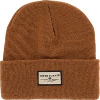 Never Summer USA MFG Cuffed Beanie - caramel