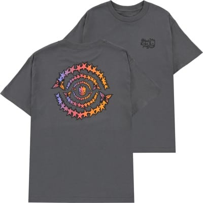 Spitfire Skate Like A Girl Evolution Swirl T-Shirt - charcoal(solid) - view large