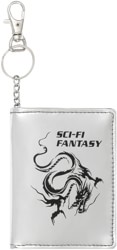 Sci-Fi Fantasy Dragon Wallet - silver