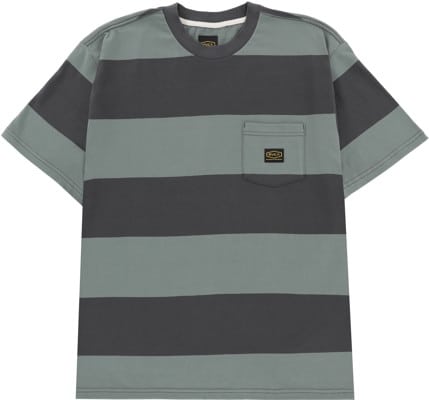 RVCA Day Shift Stripe T-Shirt - balsam green - view large