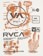 RVCA Cactuscea L/S T-Shirt - antique white - reverse detail