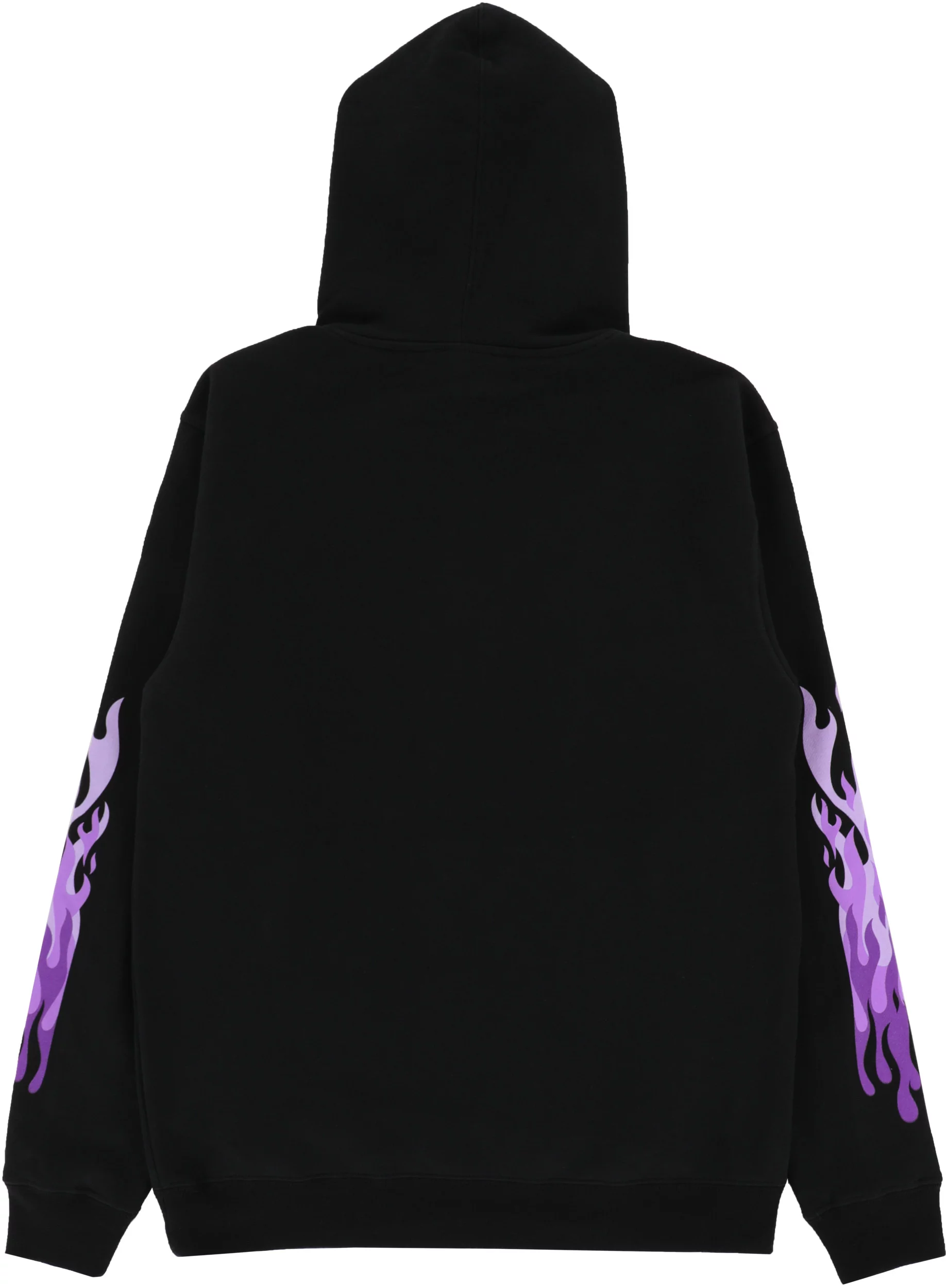 Hoodie with flames on sleeves best sale