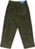 Polar Skate Co. Big Boy Corduroy Pants - uniform green - reverse