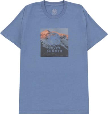 Never Summer Square Eagle Telluride T-Shirt - slate blue heather - view large