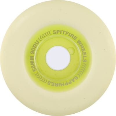 Spitfire Sapphires Radial Cruiser Skateboard Wheels - neon yellow (90d) - view large