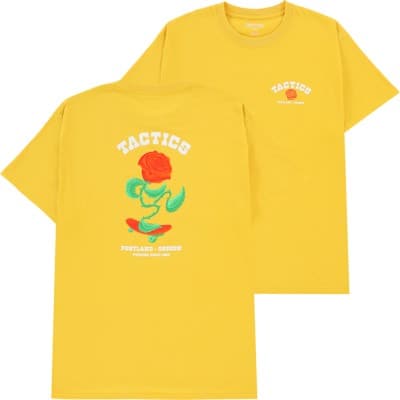 Tactics Portland Rose Pusher T-Shirt - gold - view large