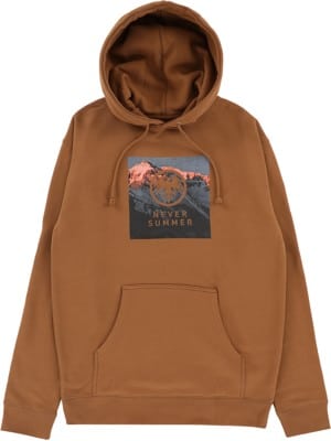 Never Summer Square Eagle Telluride Hoodie - saddle - view large