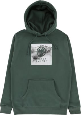 Never Summer Eagle Big Mountain Hoodie - alpine green - view large