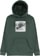 Never Summer Eagle Big Mountain Hoodie - alpine green