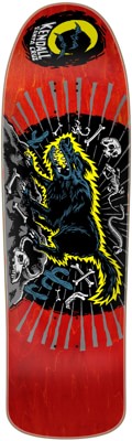 Santa Cruz Kendall Wolf 9.28 LTD Reissue Skateboard Deck - red stain - view large