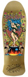 Santa Cruz Salba Witch Doctore 10.4 LTD Reissue Skateboard Deck - gold