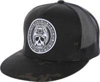 1910 New Holder Trucker Hat - black camo