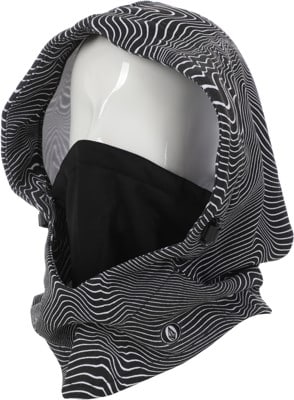 Volcom Hydro Fleece Hood Thingy - black print - view large