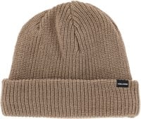 Volcom Sweep Lined Fleece Beanie - chestnut brown