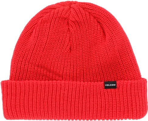 Volcom Sweep Lined Fleece Beanie - crimson - view large