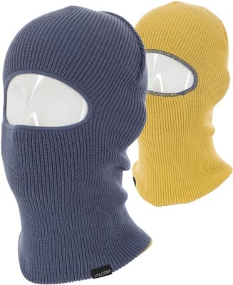 Volcom Two Faced Balaclava - indigo/banana - view large