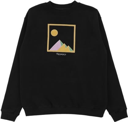 Theories Giza Crew Sweatshirt - black - view large