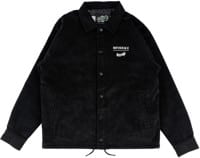 Welcome Beetlejuice Sandworm Corduroy Coach Jacket - black