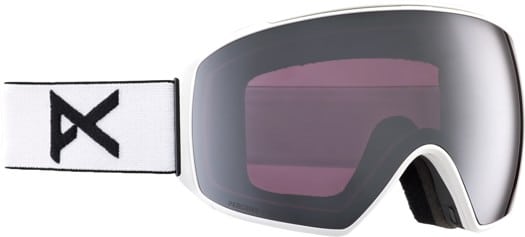 Anon M4 Toric Goggles + MFI Face Mask & Bonus Lens - white/perceive sunny onyx + variable violet lens - view large