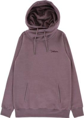 Volcom Women's Tower Pullover Fleece Hoodie - dusty lavender - view large