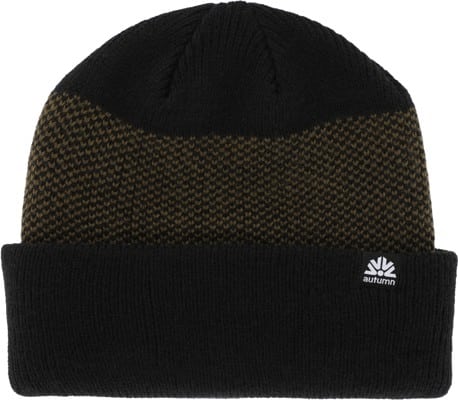 Autumn Birdseye Beanie - black v3 - view large