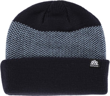 Autumn Birdseye Beanie - navy - view large