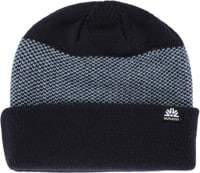 Autumn Birdseye Beanie - navy