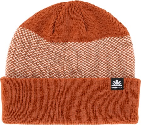 Autumn Birdseye Beanie - rust - view large