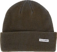 Autumn Cord Beanie - army dutch blue