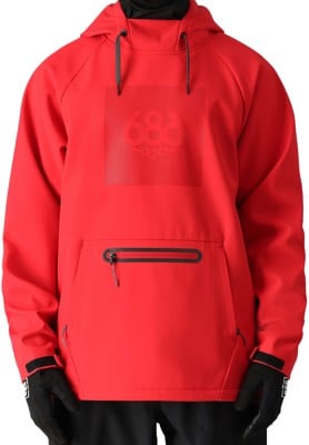 686 Waterproof Hoodie - true red - view large