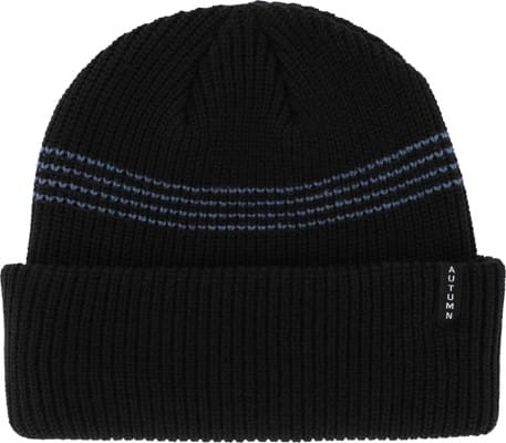 Autumn Select Mini Stripe Beanie - black blue - view large