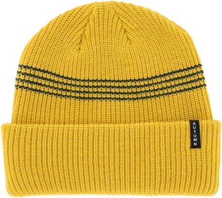 Autumn Select Mini Stripe Beanie - snake eye trek green - view large