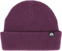 Autumn Simple Beanie - eggplant