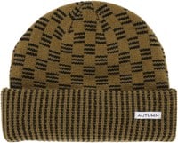 Autumn Squared Beanie - fir black